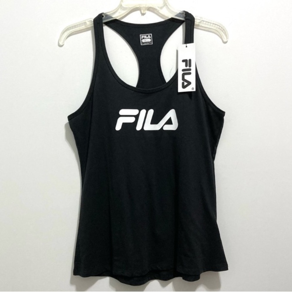 🆕 FILA Women’s Black Running Cotton Soft Tank Top
